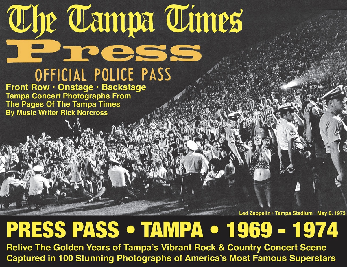 Press Pass Tampa Photograph Rock & Roll Superstars